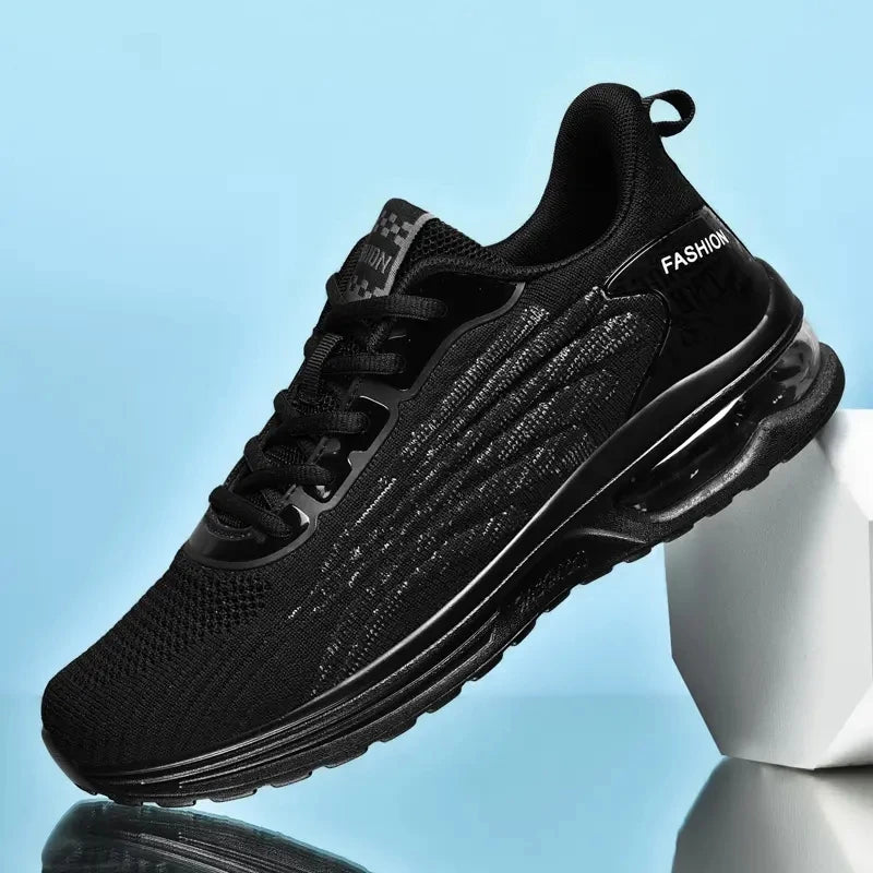 Hot Selling Men's Air Trainers Sport Athletic Running Sneakers Lightweight Gym Jogging Breathable Fashion Walking Shoes