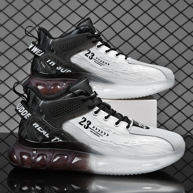 Popular Soft Shoes Unisex Basketball Shoes Oem Service, Newest Style Sneakers and Street Basketball Shoes Men