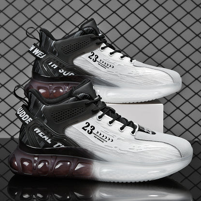 Popular Soft Shoes Unisex Basketball Shoes Oem Service, Newest Style Sneakers and Street Basketball Shoes Men