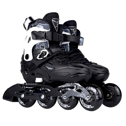Original Flying Eagle S5S Junior Slalom Inline Skates Child Size Adjustable Roller Skating Shoes Kids Free Skating Patines