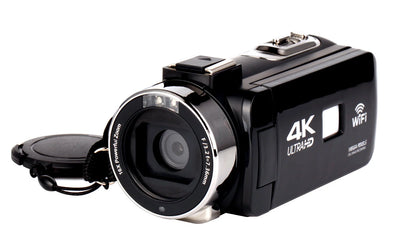 4K Camera 1080P Wifi Digital Video Camera 3.1 Inch IPS Touch Screen HD Vlogging for YouTube 18X Digital Zoom