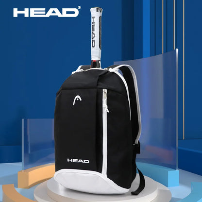 HEAD Tennis Backpack for 1-2 Rackets Unisex Polyester 45x27x12cm