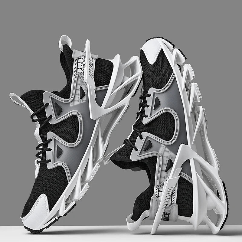 Fashion Shoes Mens Blade Running Shoes for Men Cushion Sneakers Mesh Athletic Sports Jogging Gym Walking Shoes