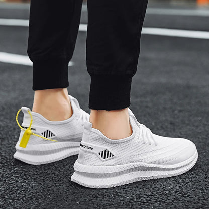 Fashion Sneakers Men's Casual Shoes Lac-Up  Lightweight Shoes Comfortable Breathable Walking Shoe Zapatillas Hombre
