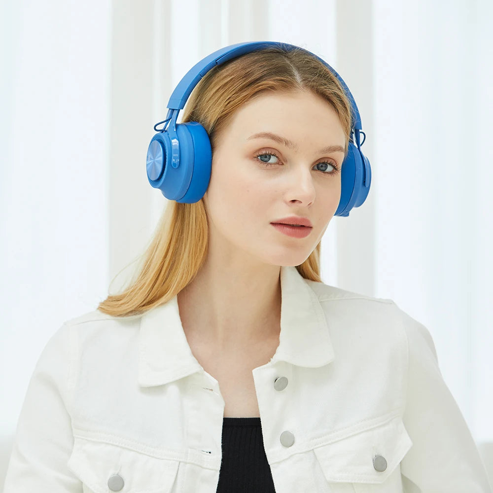 BT Mobile Head Phones Over Ear Phone Stereo Music Headset Over-Ear Headphones