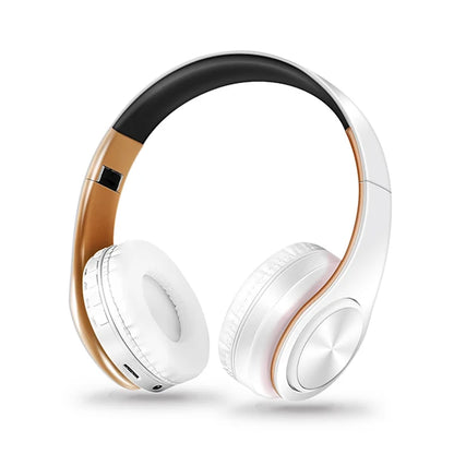 Wireless Bluetooth Headphones Stereo Foldable Sport Earphone With Microphone Handfree for MP3 Player