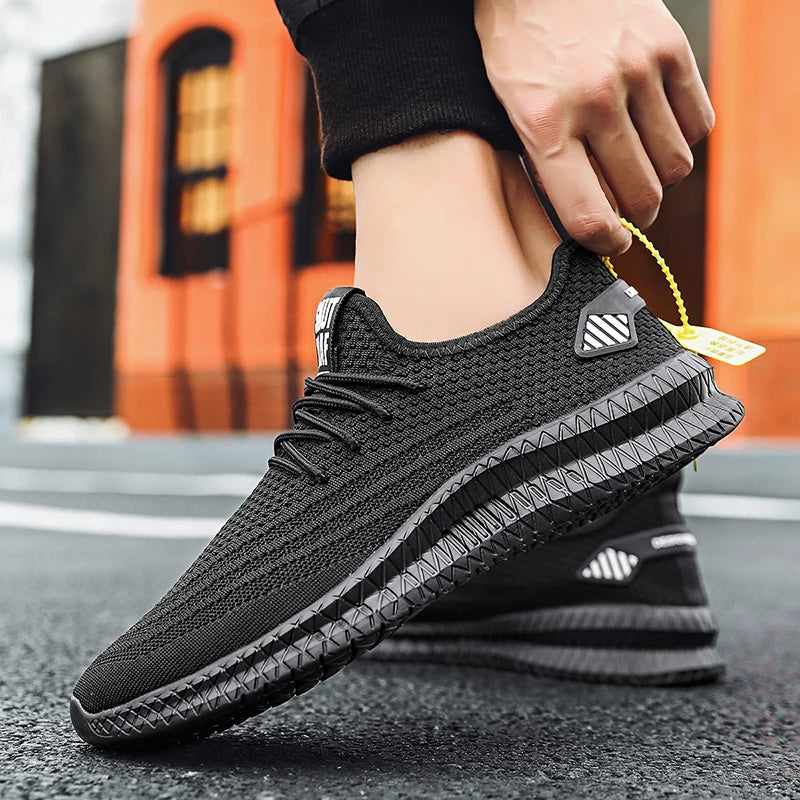 Fashion Sneakers Men's Casual Shoes Lac-Up  Lightweight Shoes Comfortable Breathable Walking Shoe Zapatillas Hombre