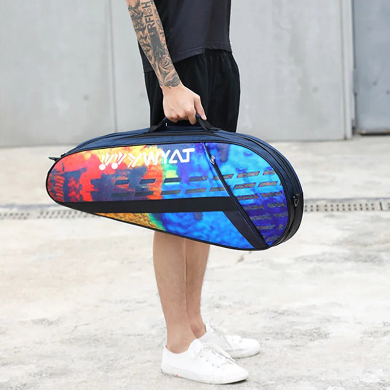 Tennis Backpack Tennis Racket Cover Bag Badminton With Shoes Compartment Thicken Waterproof Raquete Tenis Shoulder Bag Men