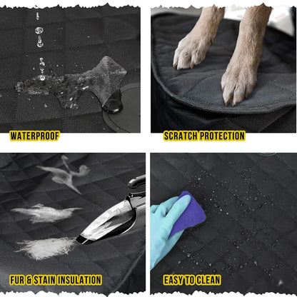Dog Car Seat Covers 100% Waterproof Pet Cats Carrier Mat Seat Cover for Cars Trucks and SUV Front Seat Dog Accessories