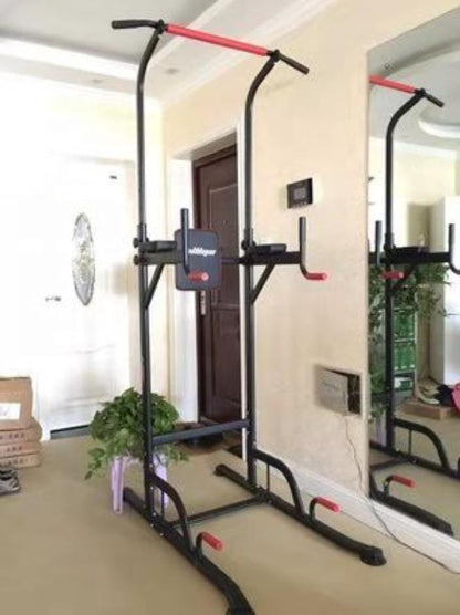 Sport Power Tower Pull Up Bar Dip Stand Station Multi-Function Workout Home Gym Training Fitness Exercise Equipment