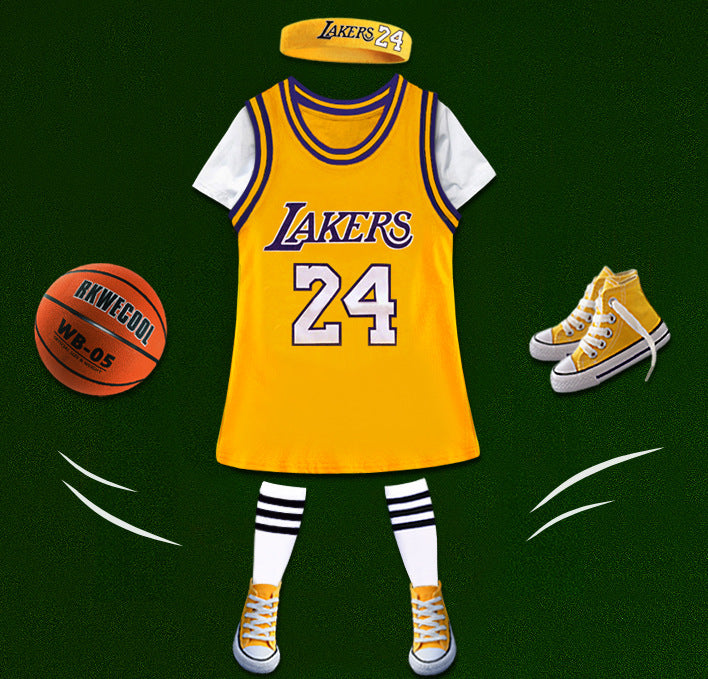 Dropshipping Cheap High Quality  Quick Dry Fashion FOR Adults and Children Basketball Jersey Dresses