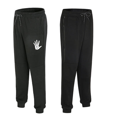 Wholesale Customized Basketball Training Pants Men'S Spring and Autumn Thin Zipper Cotton Casual Pants