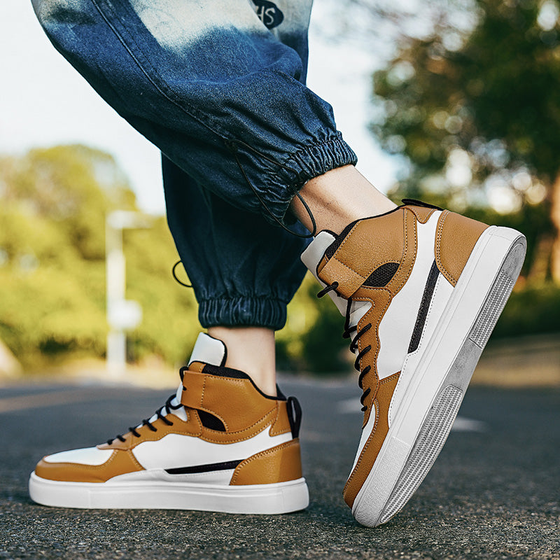Ziitop Quality Custom High Top Skateboard Shoes Retro Basketball Shoes Men's Fashion Running Shoes