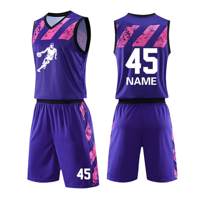 2020 Custom Men Basketball  Sportswear Logo College Basketball Jerseys Uniforms Sets