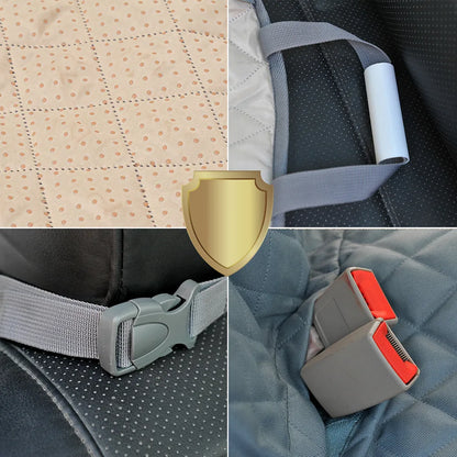 PETRAVEL Dog Car Seat Cover Waterproof Pet Travel Dog Carrier Hammock Car Rear Back Seat Protector Mat Safety Carrier for Dogs