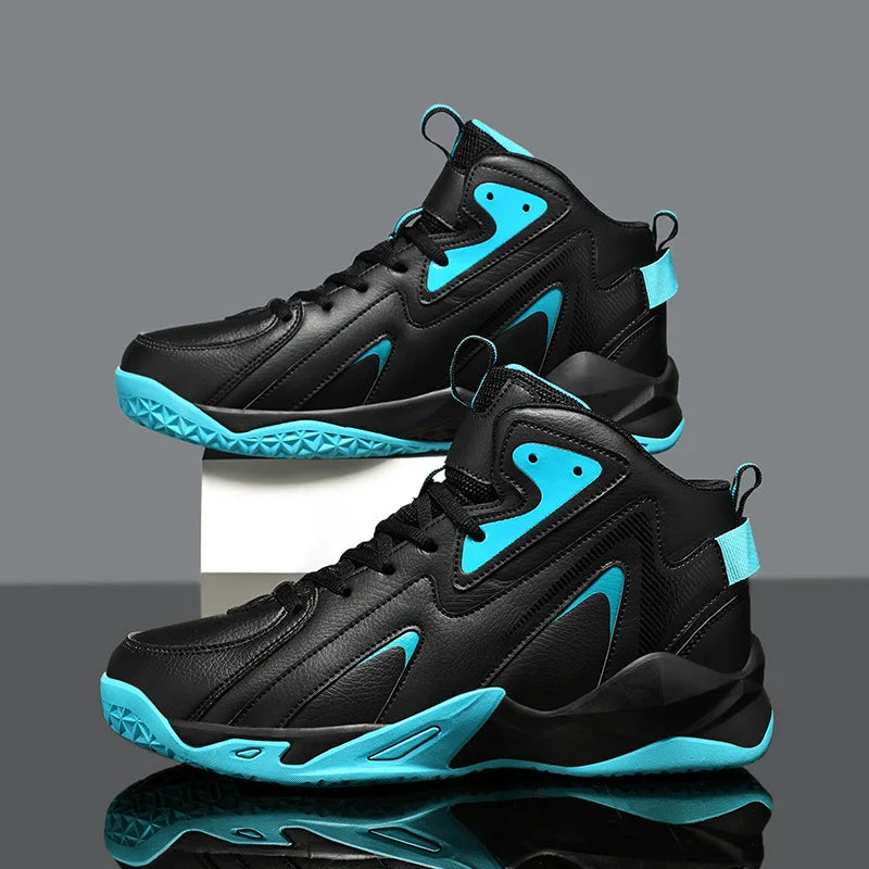 Factory Wholesale High Top Custom Brand Shoes Outdoor Leisure Sports Men's Basketball Shoes