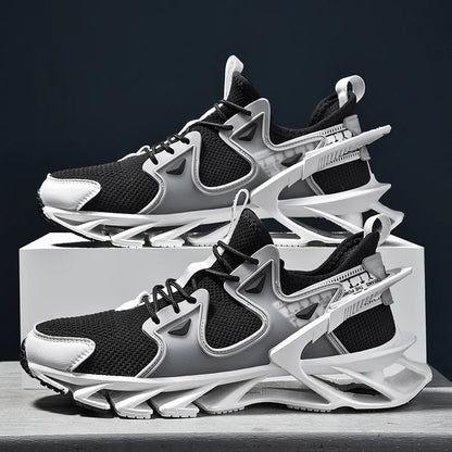 Fashion Shoes Mens Blade Running Shoes for Men Cushion Sneakers Mesh Athletic Sports Jogging Gym Walking Shoes