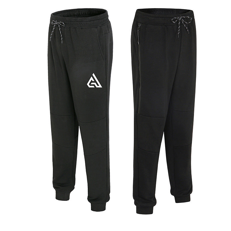 Wholesale Customized Basketball Training Pants Men'S Spring and Autumn Thin Zipper Cotton Casual Pants