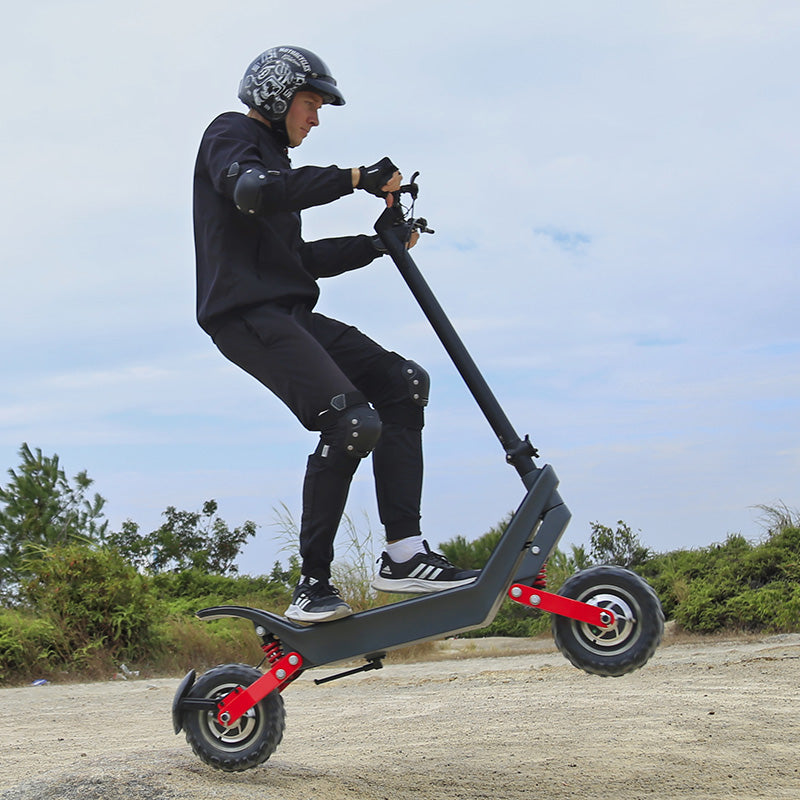 KIXIN HX X10 New Design 100km Range Cross-Country Mountain Scooter Electric Dual Motor Scooters Two Wheel Electric Scooter Adult