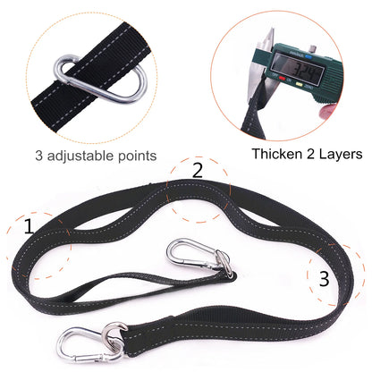 Fitness Weight Lifting Belt With Heavy Duty Strap Thick Neoprene Dip Belt Home Gym Pull Up Squat Crossfit Bodybuilding Training
