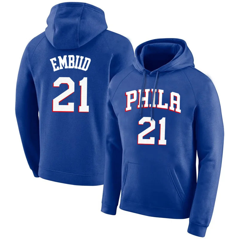 Wholesale Customized Basketball Net Durant Sportswear Sweatshirt Hoodie Men's James Scobie Curry George Thin Basketball Hoodie