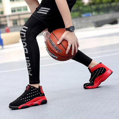 Fashion Mens Custom Basketball Shoes Couple Breathable Basketball Sport Shoes