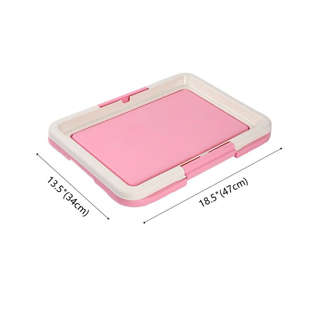 Portable Dog Training Toilet Potty Pet Puppy Litter Toilet Tray Pad Mat for Dogs Cats Easy to Clean Pet Product Indoor
