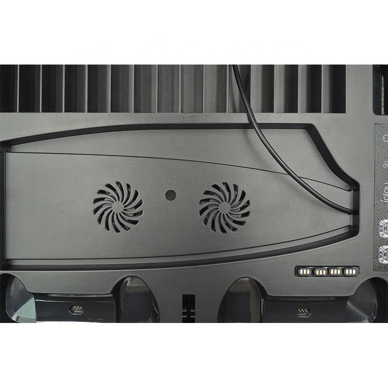 Multi-Function PS5 Console Cooling Fan With Charger Station for PS5/Digital Edition