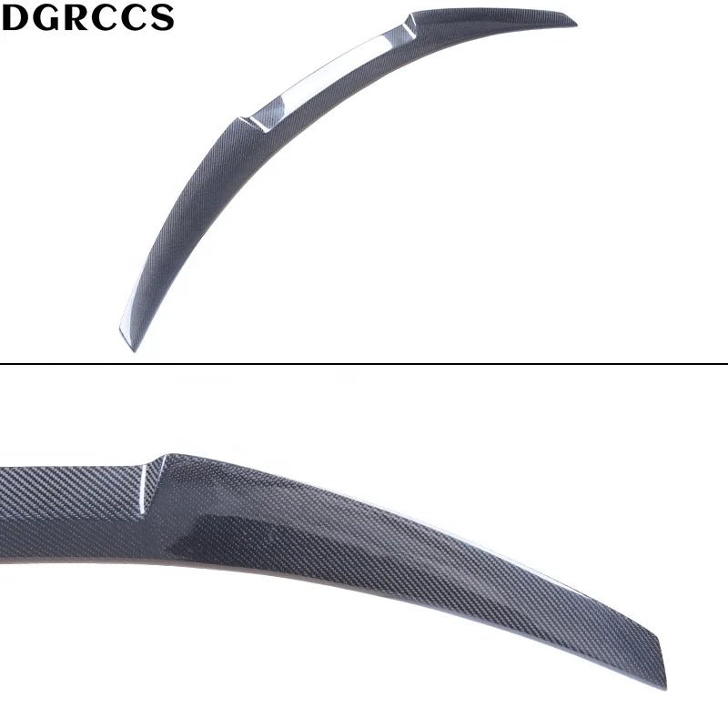 For BMW 2 Series F22 Coupe/F23 Convertible/M2 F87 M4 Style Carbon Fiber Rear Spoiler Trunk Wing 2014-2020 Carbon Fiber