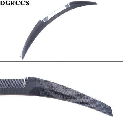 For BMW 2 Series F22 Coupe/F23 Convertible/M2 F87 M4 Style Carbon Fiber Rear Spoiler Trunk Wing 2014-2020 Carbon Fiber