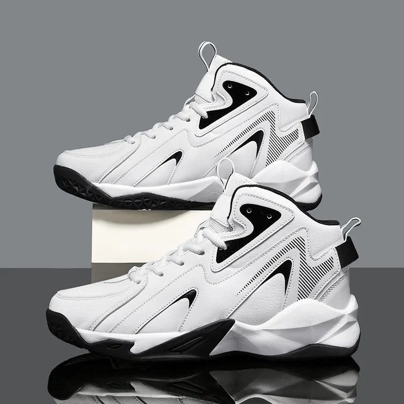 Factory Wholesale High Top Custom Brand Shoes Outdoor Leisure Sports Men's Basketball Shoes