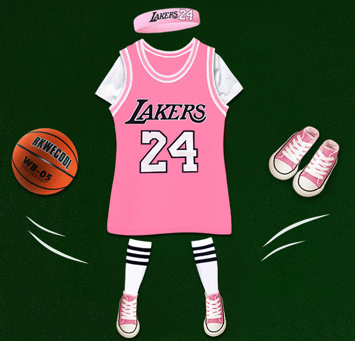 Dropshipping Cheap High Quality  Quick Dry Fashion FOR Adults and Children Basketball Jersey Dresses