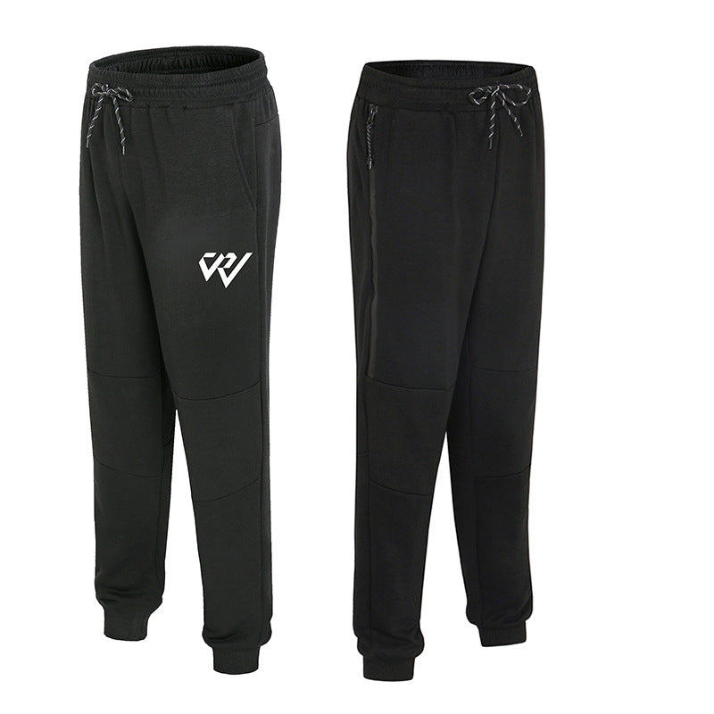 Wholesale Customized Basketball Training Pants Men'S Spring and Autumn Thin Zipper Cotton Casual Pants