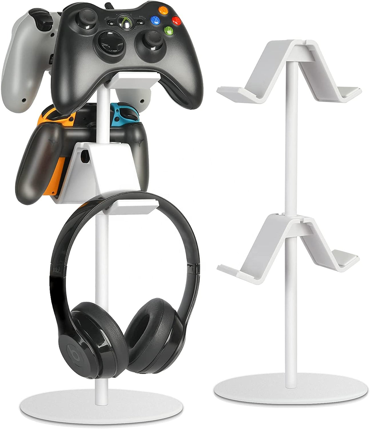 Game Controller Holder Storage Management Gamepad Bracket Compatible With PS5 Has Multiple Adjustable Heights