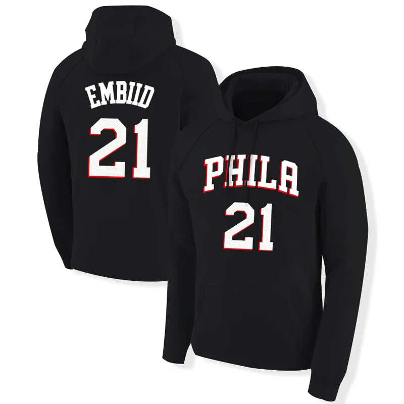 Wholesale Customized Basketball Net Durant Sportswear Sweatshirt Hoodie Men's James Scobie Curry George Thin Basketball Hoodie