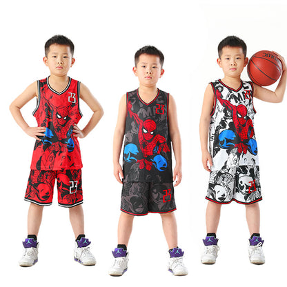 Boys Girls Basketball Jersey Uniform Breathable Child Wholesale Blank Basketball Jerseys