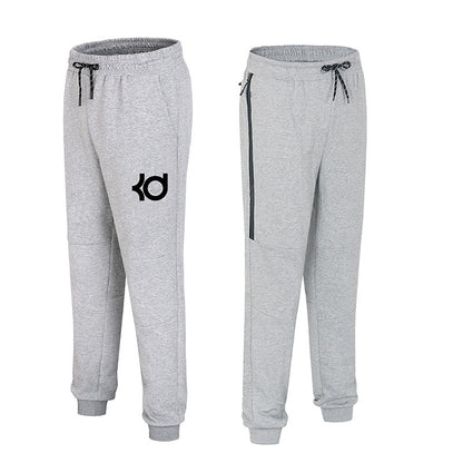 Wholesale Customized Basketball Training Pants Men'S Spring and Autumn Thin Zipper Cotton Casual Pants
