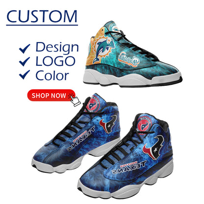 University Basketball Association Airy  Men's Basketball Sneakers Aj13 Custom Basketball Shoes With LOGO