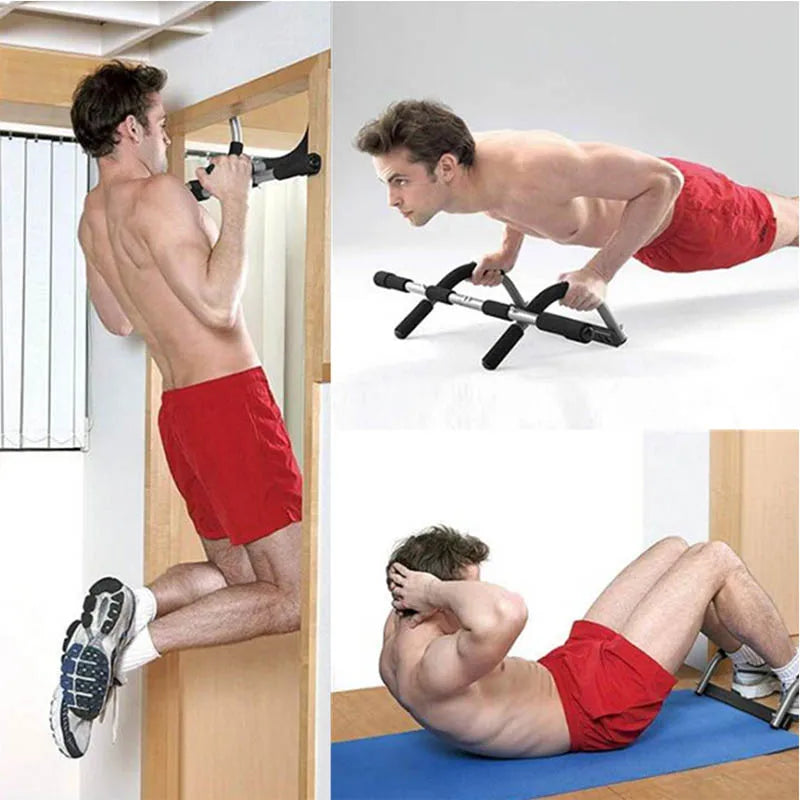 Adjustable Chin Up Bar Exercise Home Workout Gym Training Door Frame Horizontal Pull Up Bar Sport Fitness Equipments