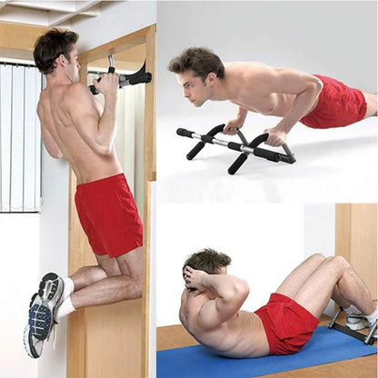 Adjustable Chin Up Bar Exercise Home Workout Gym Training Door Frame Horizontal Pull Up Bar Sport Fitness Equipments
