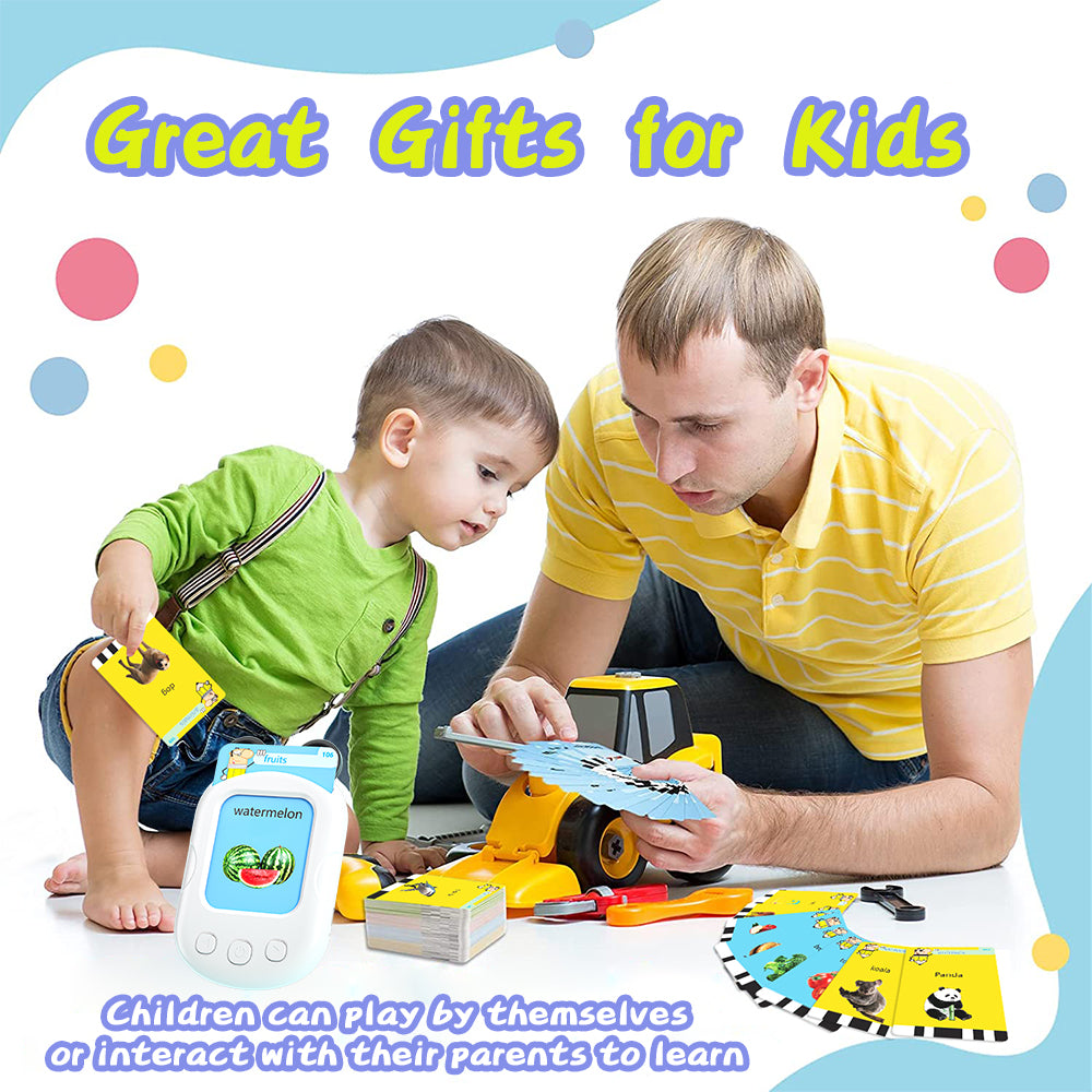 Autistic Children Toddler Baby Learning Toys Speech Therapy Toys Early Educational Toys for Kids Learning ABC English Chinese