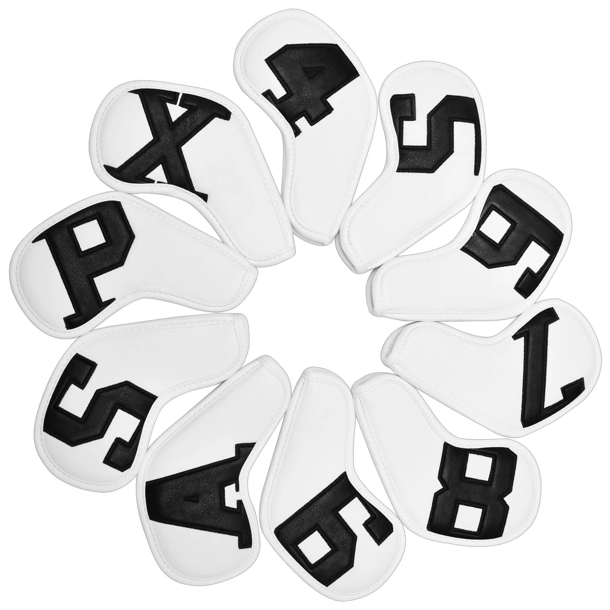 Siranlive Golf Iron Head Covers 9pcs/10pcso