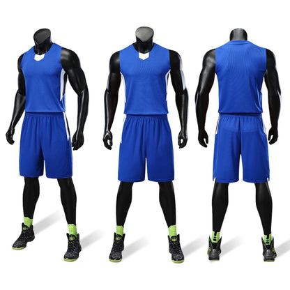China Factory Basketball Sportswear Breathable Men Basketball Uniform Custom