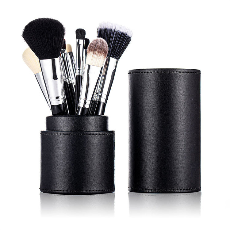HZM Box Packaging High End Private Logo Unique Smudge Beauty Black Diamonds Make Up Brushes for Make-Up