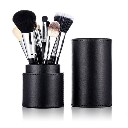HZM Box Packaging High End Private Logo Unique Smudge Beauty Black Diamonds Make Up Brushes for Make-Up