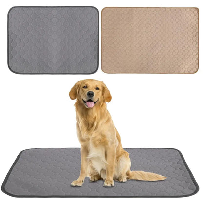 Dog Mat Waterproof Reusable Washable Dog Pee Pads for Dog Cat Fast Absorbing Pads Sofa Mattress Protector Cover for Travel