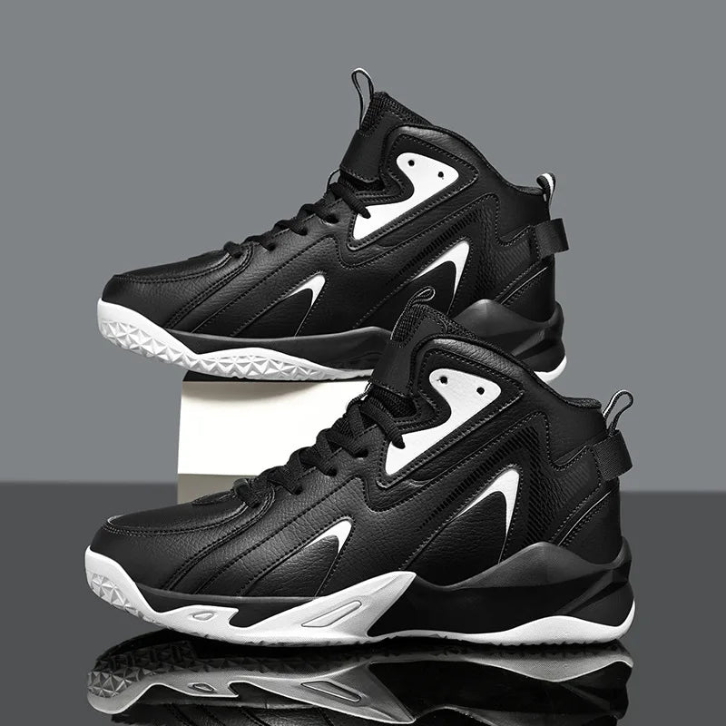 Factory Wholesale High Top Custom Brand Shoes Outdoor Leisure Sports Men's Basketball Shoes