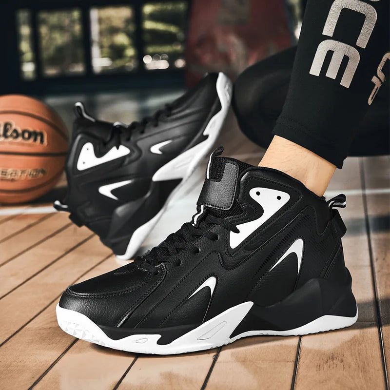Factory Wholesale High Top Custom Brand Shoes Outdoor Leisure Sports Men's Basketball Shoes