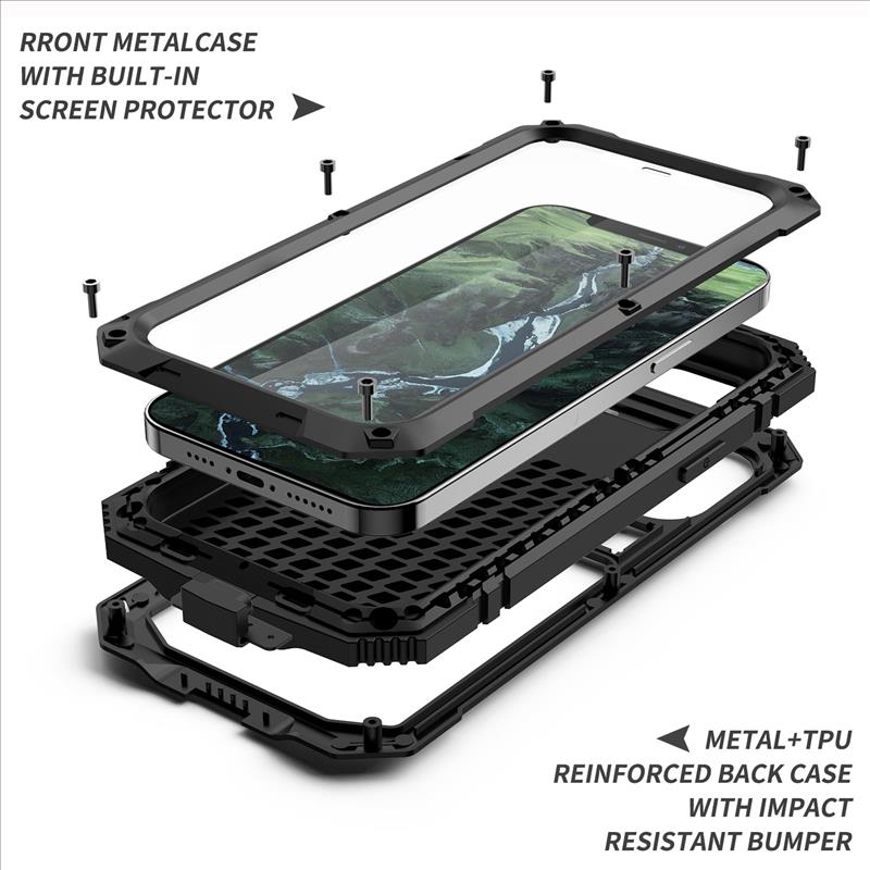 Hybrid Cases Military Standard Rugged Case Anti Shock Waterproof Luxury Designed Custom Mobile Phone Cases for Iphone 12