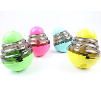 Interactive Cat Toy IQ Treat Ball Smarter Pet Toys Food Ball Food Dispenser for Cats Playing Training Balls Pet Supplies